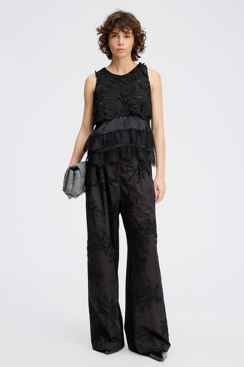 Rachine Lace & Embroidery Top