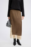 Ravn Satin & Lace Skirt