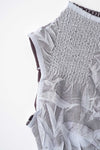 Crumpled Sleeveless Top