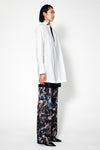 Slit Skipper Cotton Shirt
