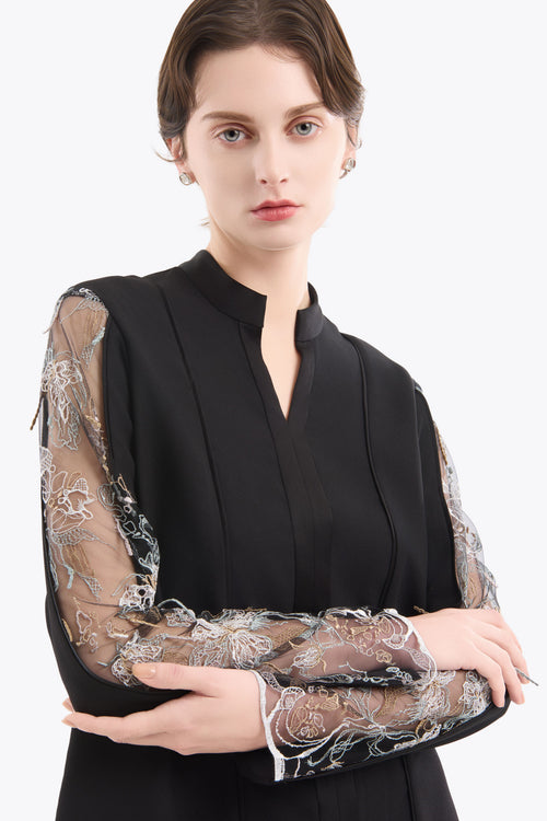 Tears Flower Lace Top