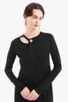 Twist Jersey Dress