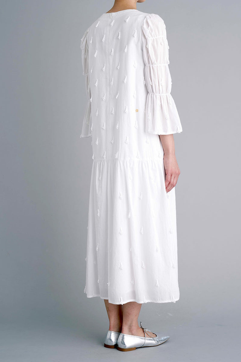 Lace Embroidery Cotton Dress