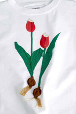 Tulip Applique Cotton Tee