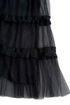 Ribbon Tulle Polyester Skirt