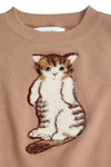 Applique Cotton Sweatshirt