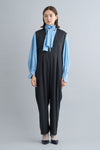 Polyester-Blended Satin Overall