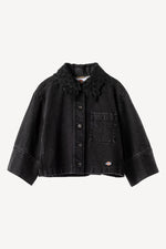 x DICKIES Lace Collar Denim Jacket