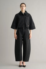 x DICKIES Lace Collar Denim Jacket