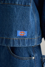 x DICKIES Lace Collar Denim Jacket