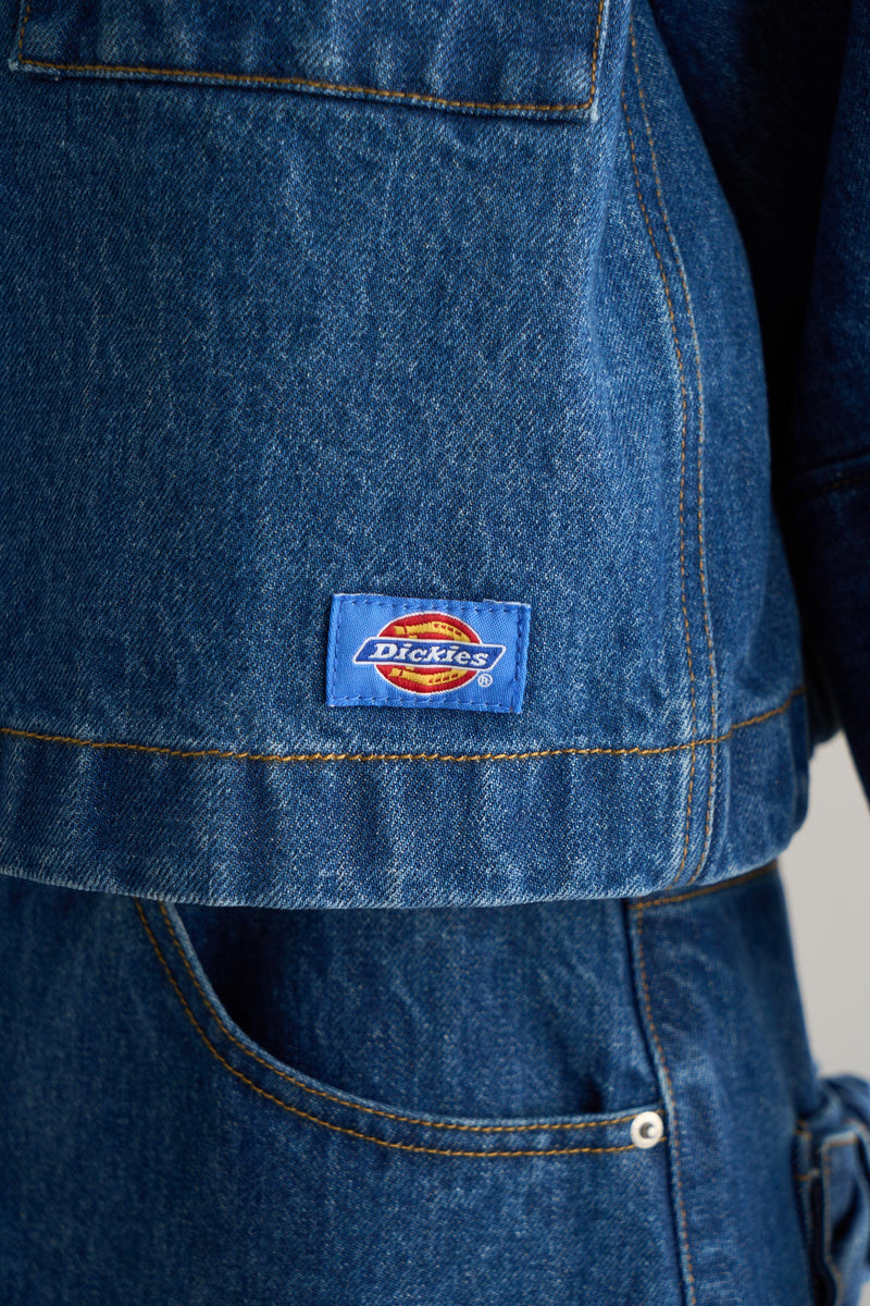 x DICKIES Lace Collar Denim Jacket