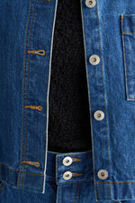 x DICKIES Lace Collar Denim Jacket