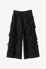Ribbon Denim Trousers