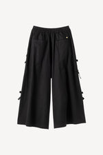 Ribbon Denim Trousers