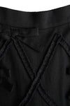 Ribbon Denim Trousers