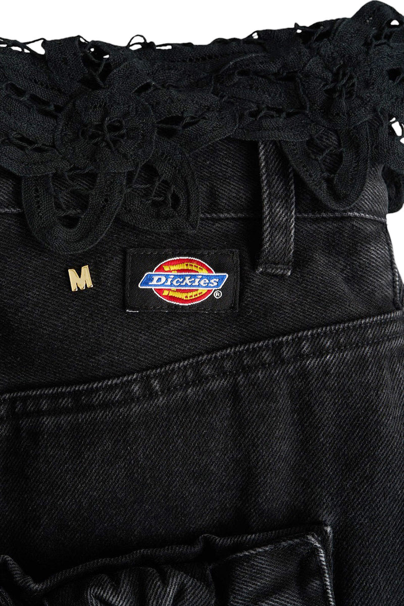 x DICKIES Lace & Denim Pants
