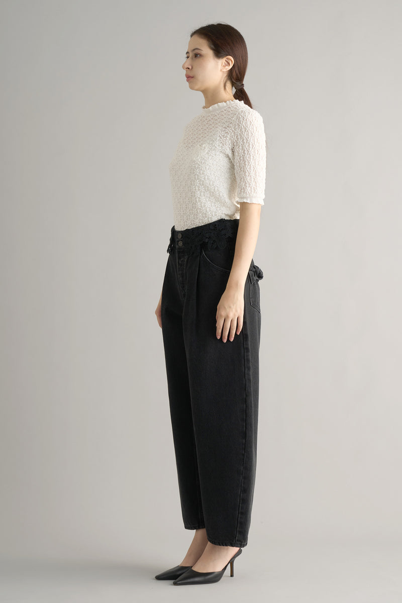x DICKIES Lace & Denim Pants
