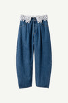 x DICKIES Lace & Denim Pants