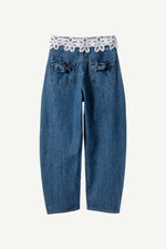 x DICKIES Lace & Denim Pants
