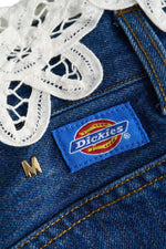 x DICKIES Lace & Denim Pants