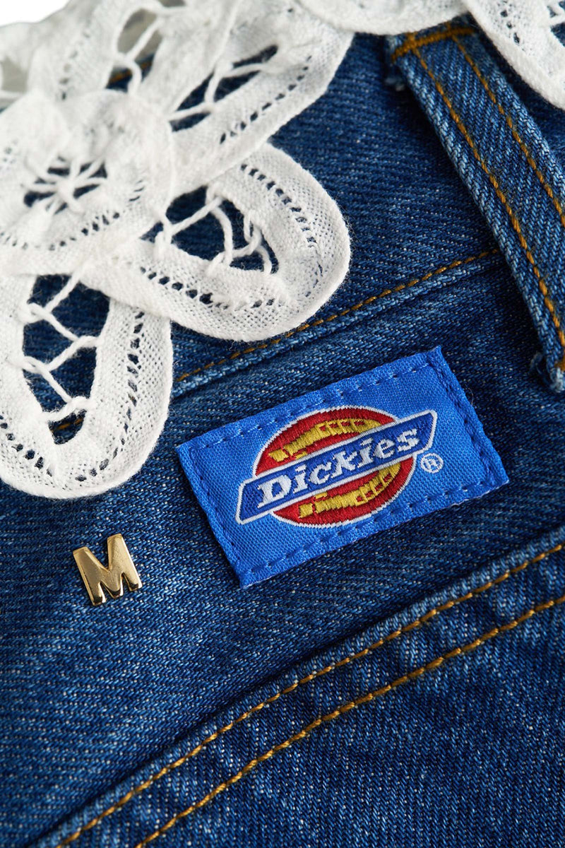 x DICKIES Lace & Denim Pants