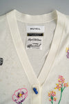 Gardening Embroidery Cardigan