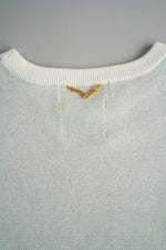 Swan Cotton Knit Vest