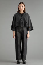Cotton and Linen Lace Blouse