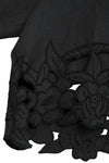 Cotton and Linen Lace Blouse