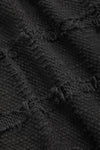 Cotton-Blended Tweed Vest Jacket