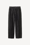 Ribbon Cotton Denim Pants