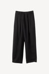 Beaded Wool-Blended Trousers