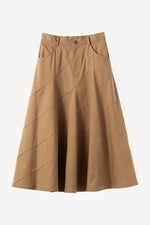 Ribbon Chino Skirt