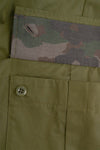 Ribbon Cotton Cargo Pants