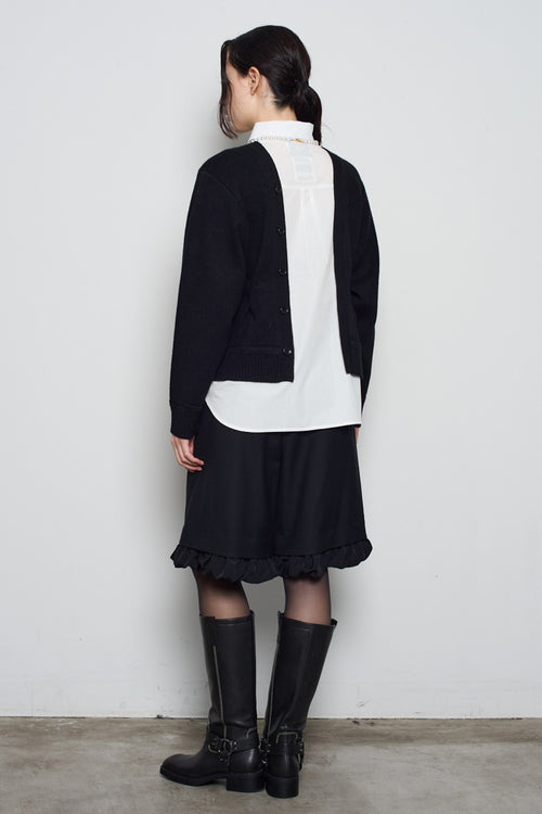 Shirt and Knit Pullover