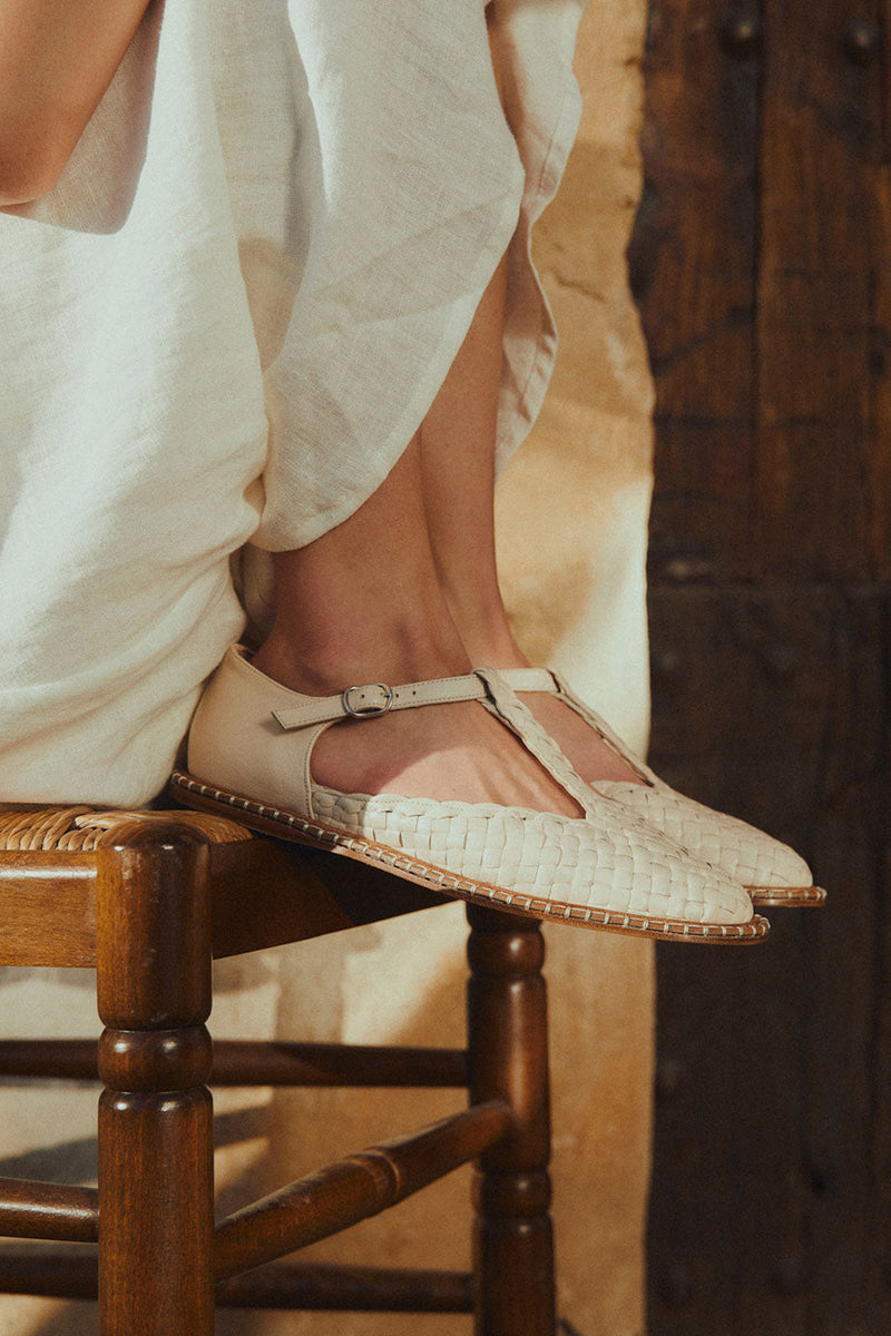 Fragaria T-Strap Ballerinas