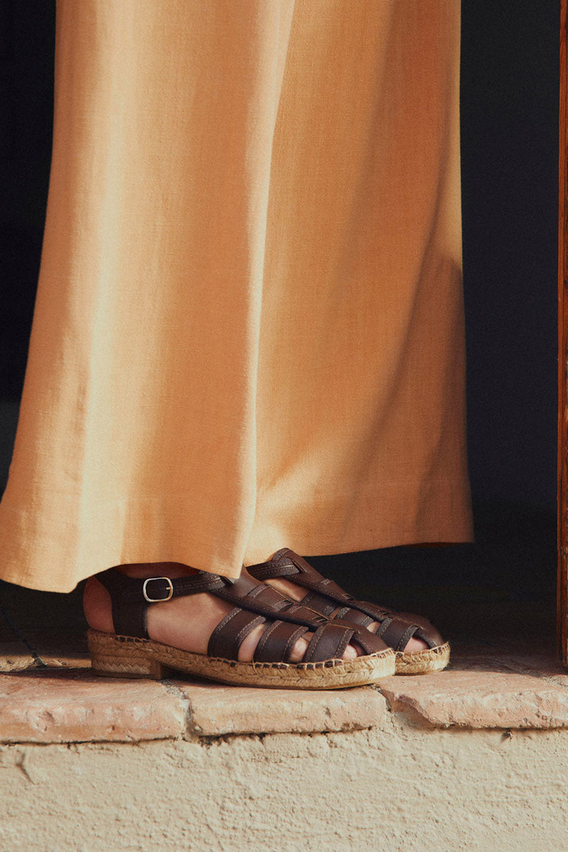 Sativa Leather Sandals