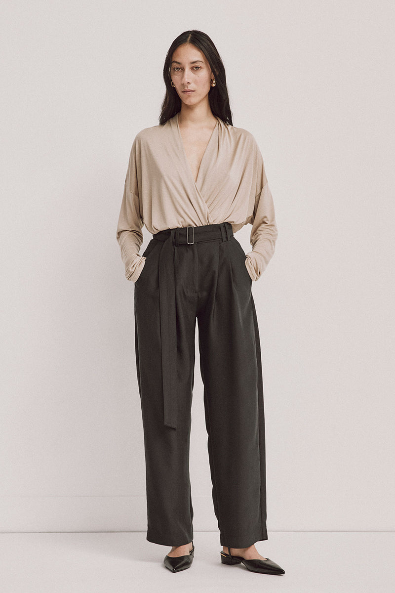 Panama Straight-Leg Trousers