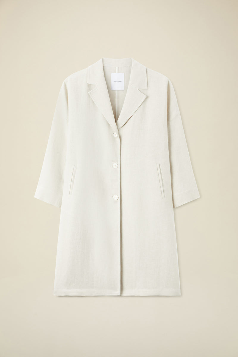 Linen and Cotton Coat