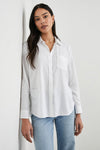 Charli Eyelet Linen Shirt