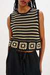 Hazel Cotton Crochet Top