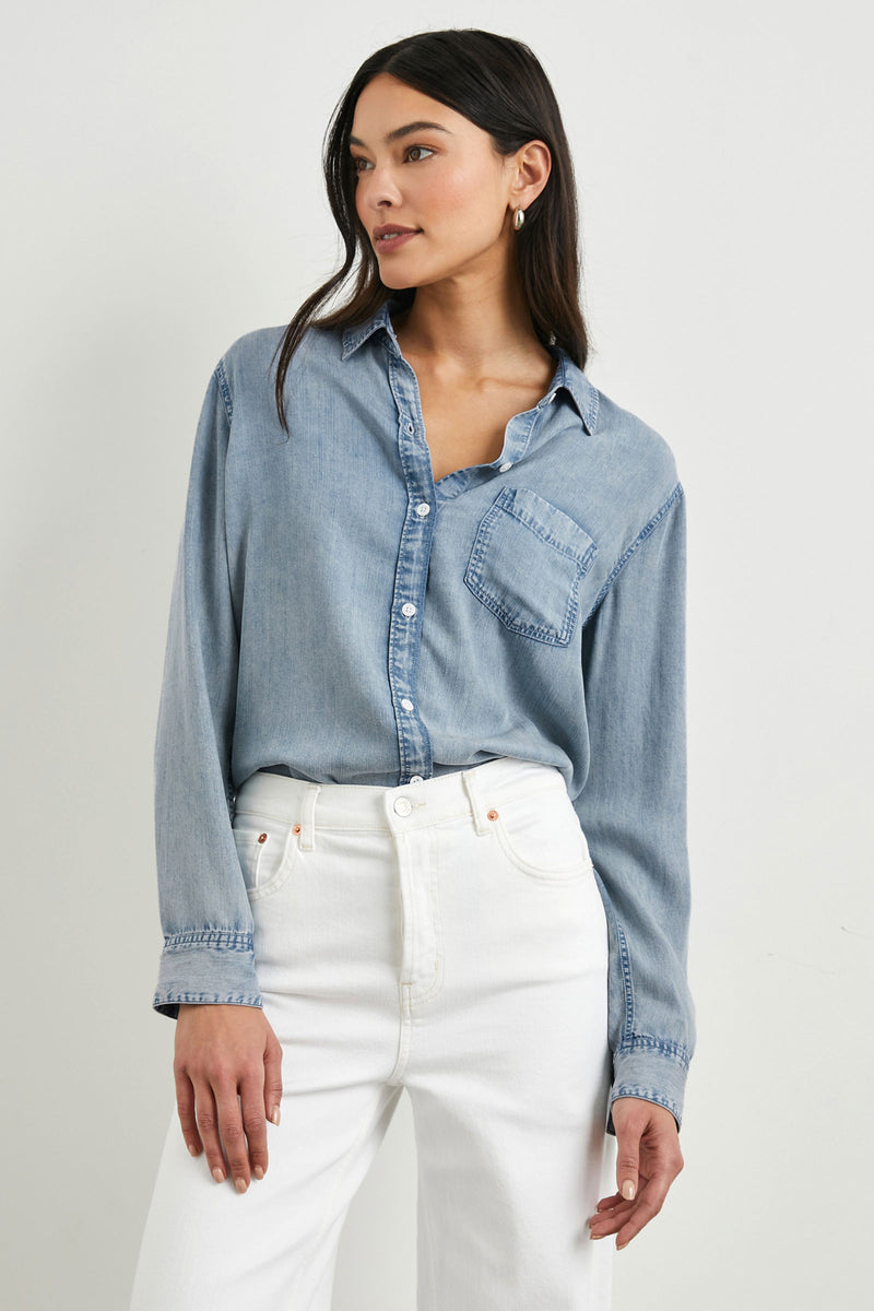 Ingrid Tencel Denim Shirt