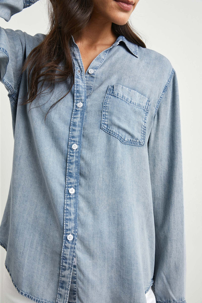 Ingrid Tencel Denim Shirt