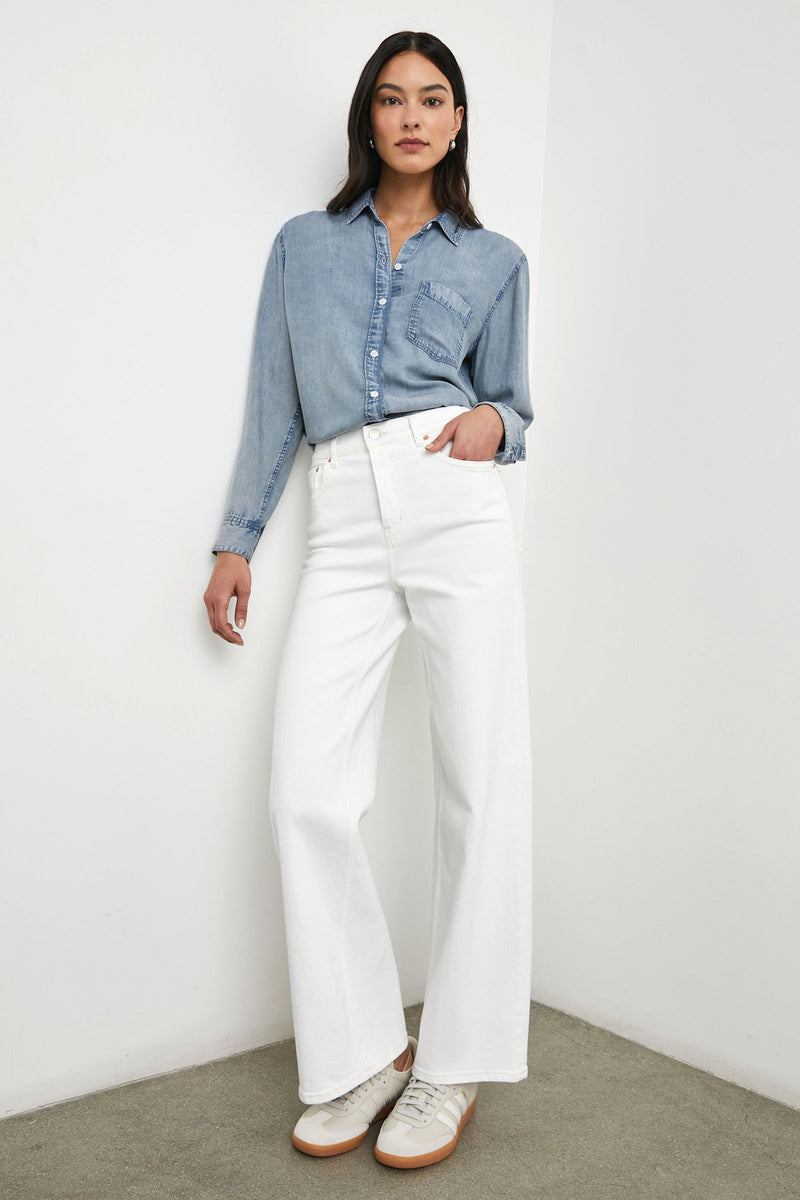 Ingrid Tencel Denim Shirt