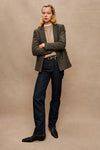 Jac Cotton Herringbone Blazer