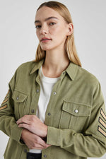 Loren Linen-Blended Shirt Jacket
