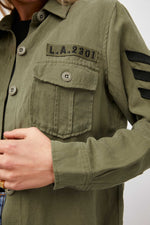 Loren Linen-Blended Shirt Jacket