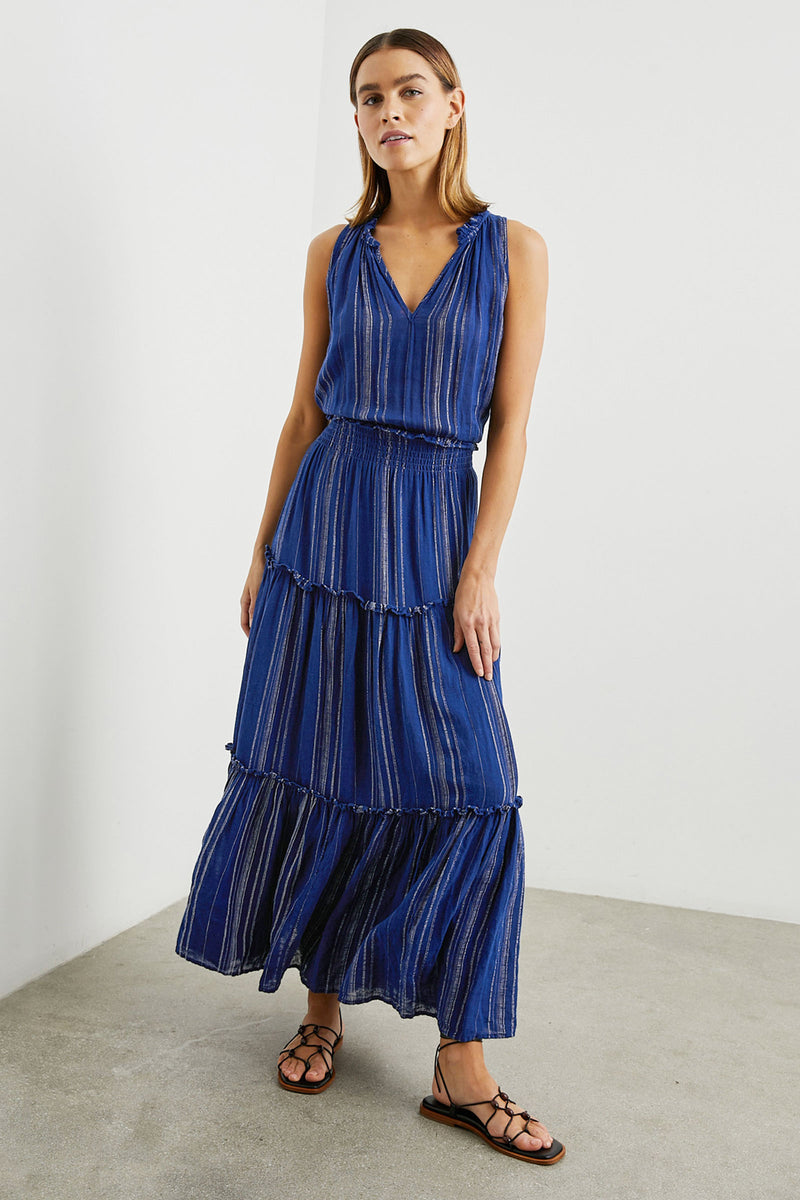 Loulou Linen Blended Maxi Dress