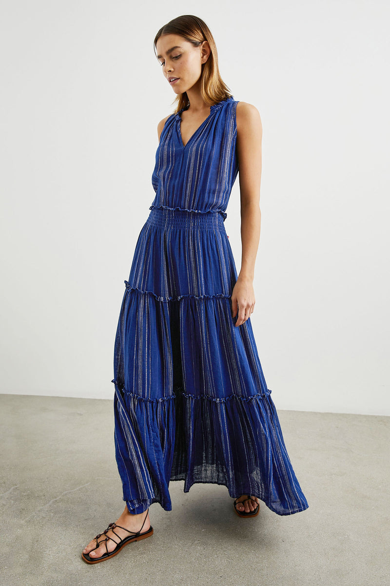 Loulou Linen Blended Maxi Dress