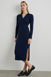Luciana Cotton-Blended Knitted Dress